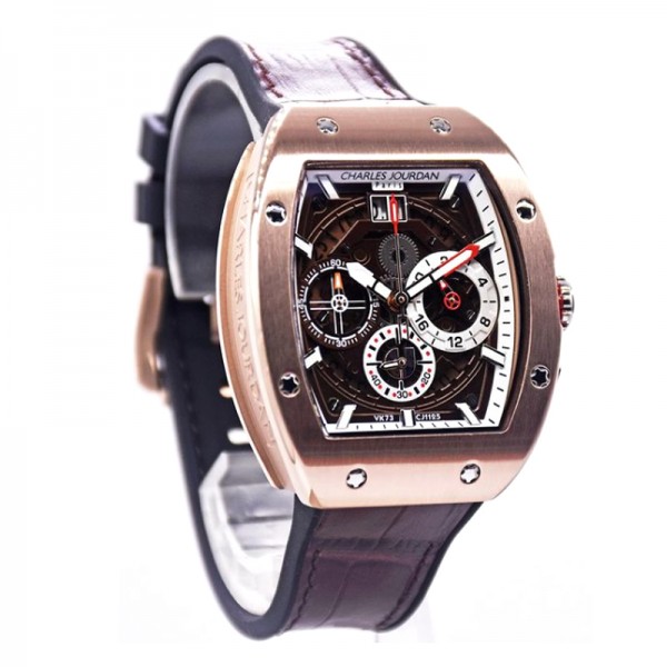 Charles Jourdan CJ1125-3542C Rosegold Brown